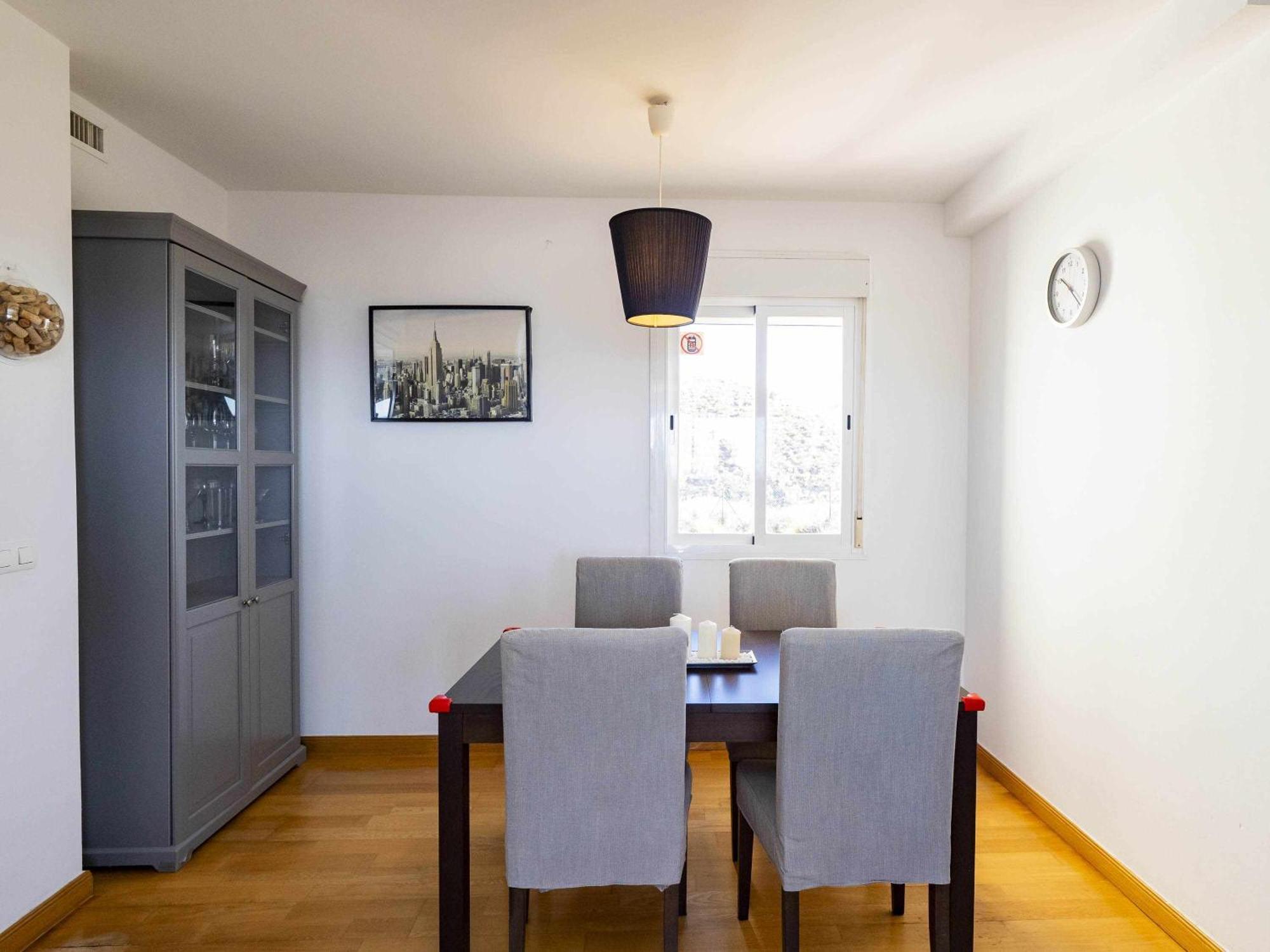Atico Con Vistas Al Mar Piscina Y Parking Lägenhet Málaga Exteriör bild